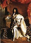Xiv Canvas Paintings - Portrait of Louis XIV
